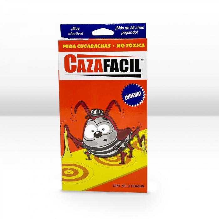 TRAMPA DE PEGAMENTO PARA CUCARACHA CAZAFACIL