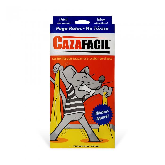 TRAMPA DE PEGAMENTO PARA RATA CAZAFACIL